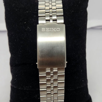 Vintage 1985 Original Seiko 5 Automatic 6309-523A Black face 17 Jewels Day-Date Japanese Men's Wrist Watch OG238
