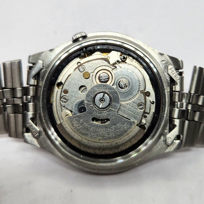 Vintage 1982 Original Seiko 5 Automatic 7009-3171 Black face 17 Jewels Day-Date Japanese Men's Wrist Watch OG241