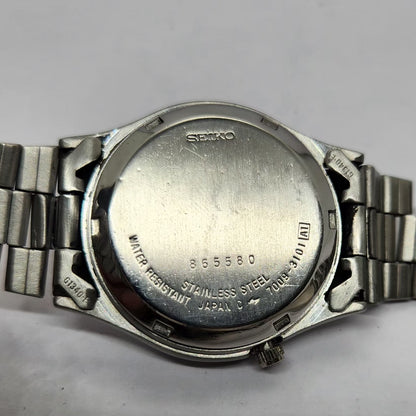 Vintage 1978 Original Seiko 5 Automatic 7009-3101 Black face 17 Jewels Day-Date Japanese Men's Wrist Watch OG242
