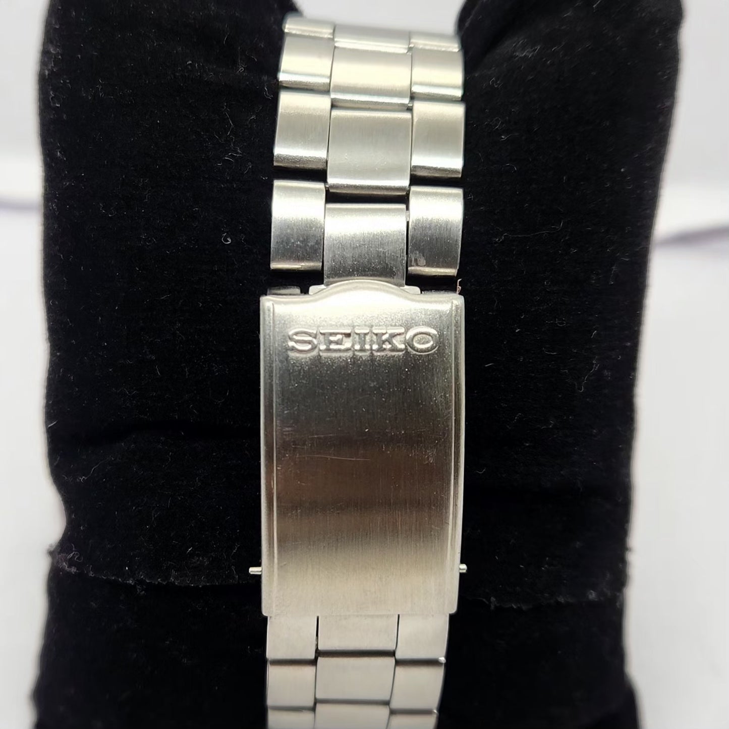 Vintage 1984 Original Seiko 5 Automatic 6309-7320 Black face 17 Jewels Day-Date Japanese Men's Wrist Watch OG245