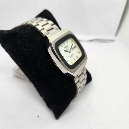 Vintage 1984 Mod Seiko 5 Automatic 6309-8910 White face 17 Jewels Day-Date Japanese Men's Wrist Watch OG248