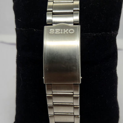 Vintage 1997 Original Seiko 5 Automatic 7S26-3100 Gold face 21 Jewels Day-Date Japanese Men's Wrist Watch OG252