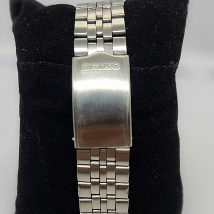 Vintage 1981 Original Seiko 5 Automatic 6309-5450 Black face 17 Jewels Day-Date Japanese Men's Wrist Watch OG255