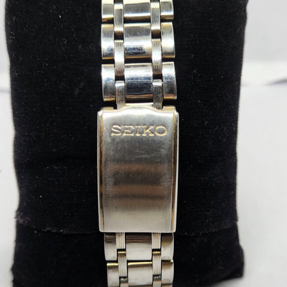 Vintage 1980 Original Seiko 5 Automatic 7s26 Gold face 21 Jewels Day-Date Japanese Men's Wrist Watch OG260