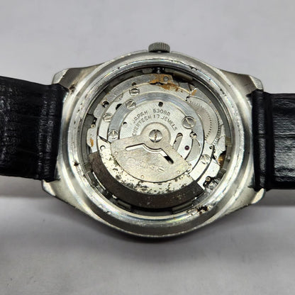 Vintage 1985 Original Seiko 5 Automatic 6309-8840 Blue face 17 Jewels Day-Date Japanese Men's Wrist Watch OG265