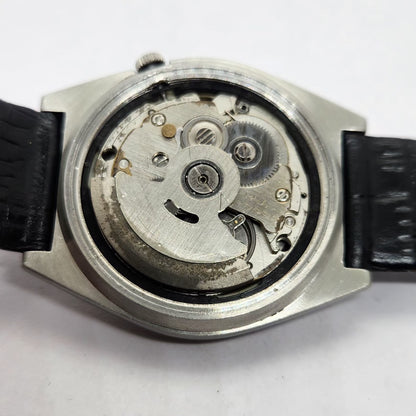 Vintage 1982 Original Seiko 5 Automatic 7009-3101 Black face 17 Jewels Day-Date Japanese Men's Wrist Watch OG267