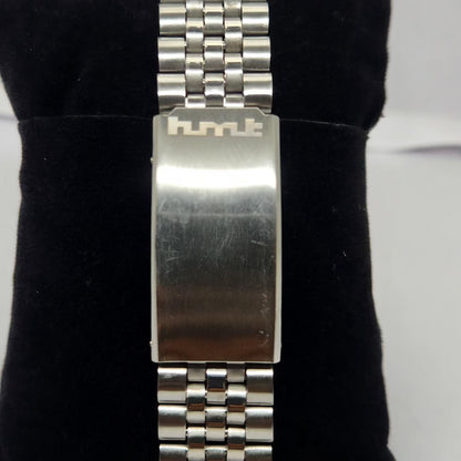 Vintage MOD HMT Janata Hand Winding 17 Jewels Peach Face Jubilee Bracelet Men's Wrist Watch G10