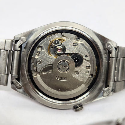 Vintage 1981 Original Seiko 5 Automatic 7009-3060 Grey face 17 Jewels Day-Date Japanese Men's Wrist Watch OG278