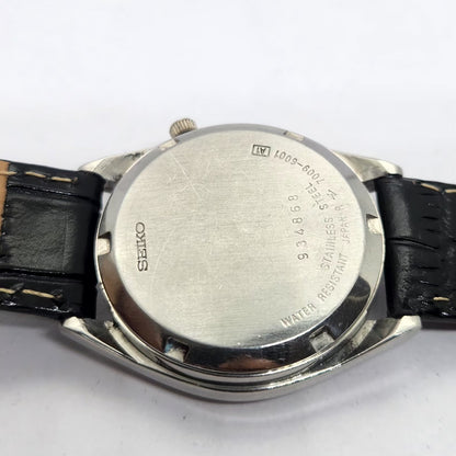 Vintage 1979 Original Seiko 5 Automatic 7009-6001 Black face 17 Jewels Day-Date Japanese Men's Wrist Watch OG283