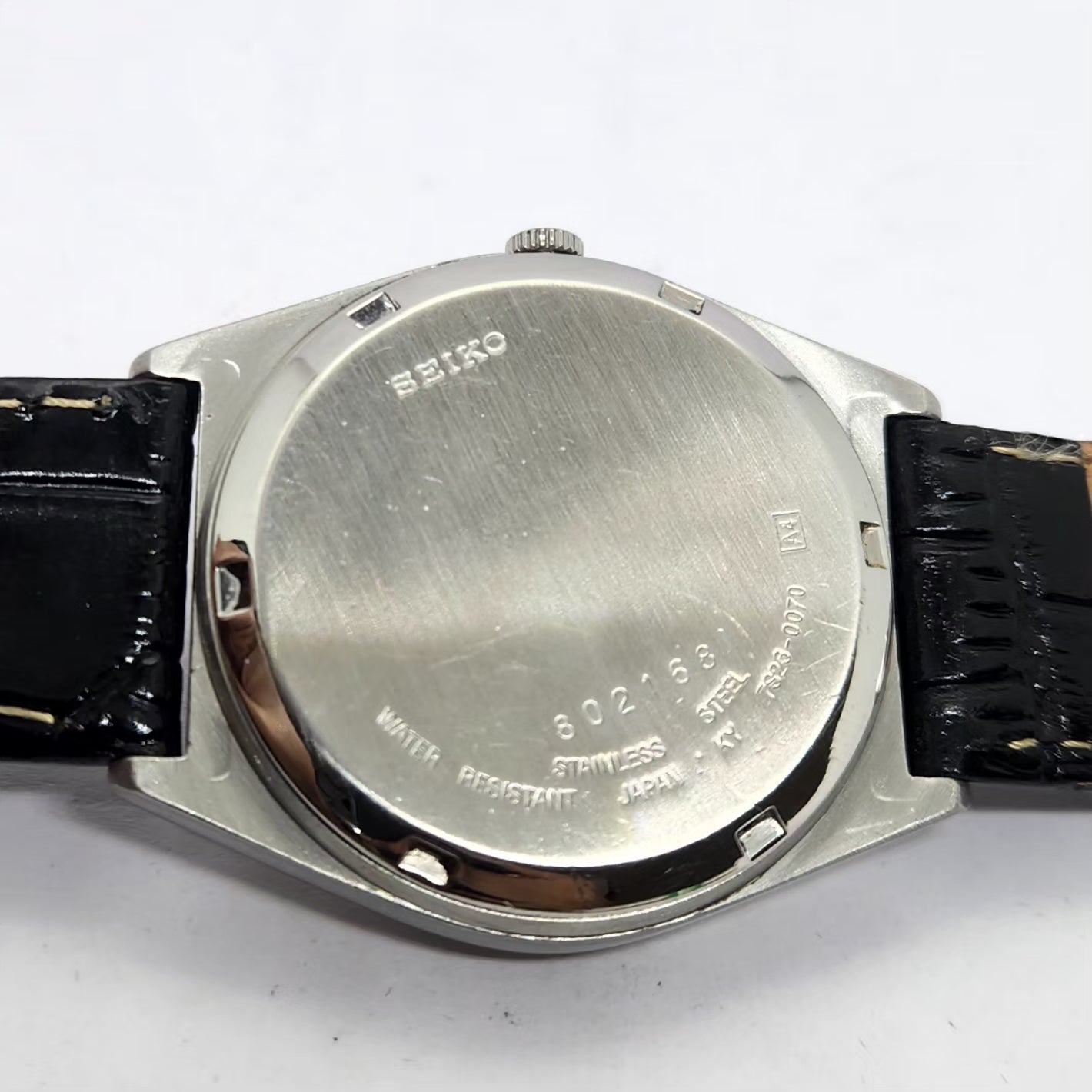 Vintage 1998 Original Seiko 5 Automatic 7s26-0070 Grey Face 21 Jewels Day-Date Japanese Men's Wrist Watch OG284