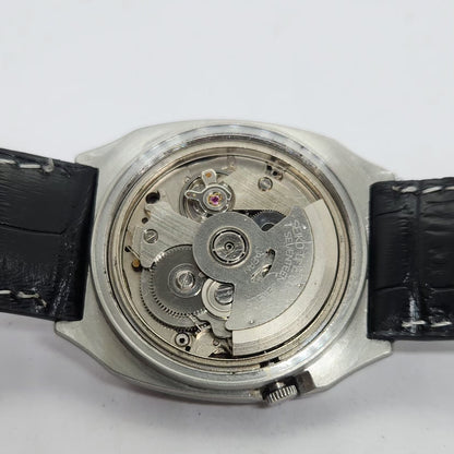 Vintage 1979 Original Seiko 5 Automatic 7009-5140 Black face 17 Jewels Day-Date Japanese Men's Wrist Watch OG286