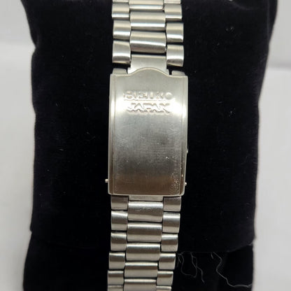 Vintage 1980 Original Seiko 5 Automatic 7S26-0530 Black Face 21 Jewels Day-Date Japanese Men's Wrist Watch OG288