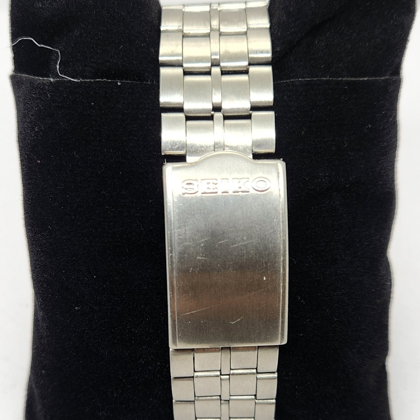 Vintage 1980 Original Seiko 5 Automatic 6309-7150 Silver face 17 Jewels Day-Date Japanese Men's Wrist Watch OG290