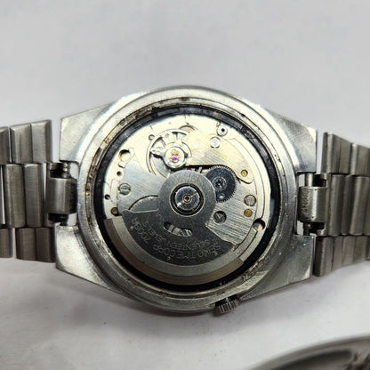 Vintage 1982 Original Seiko 5 Automatic 7009-316A White Face 17 Jewels Day-Date Japanese Men's Wrist Watch OG291