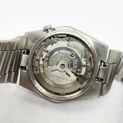 Vintage 1978 Original Seiko 5 Automatic 6309-601A Green Face 17 Jewels Day-Date Japanese Men's Wrist Watch OG296