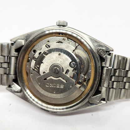 Vintage 1983 Original Seiko 5 Automatic 6309-8900 Black Face 17 Jewels Day-Date Japanese Men's Wrist Watch OG297