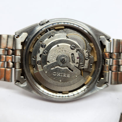 Vintage 1976 Original Seiko 5 Automatic 6309-8840 Grey face 17 Jewels Day-Date Japanese Men's Wrist Watch OG298