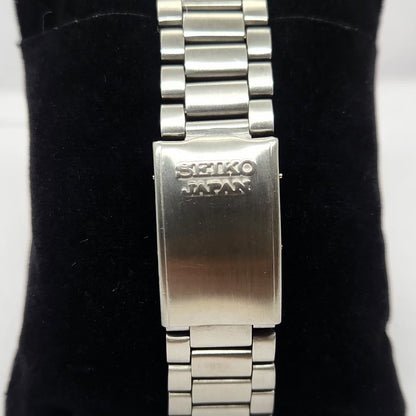 Vintage 1979 Original Seiko 5 Automatic 7009-3130 Grey face 17 Jewels Day-Date Japanese Men's Wrist Watch OG304
