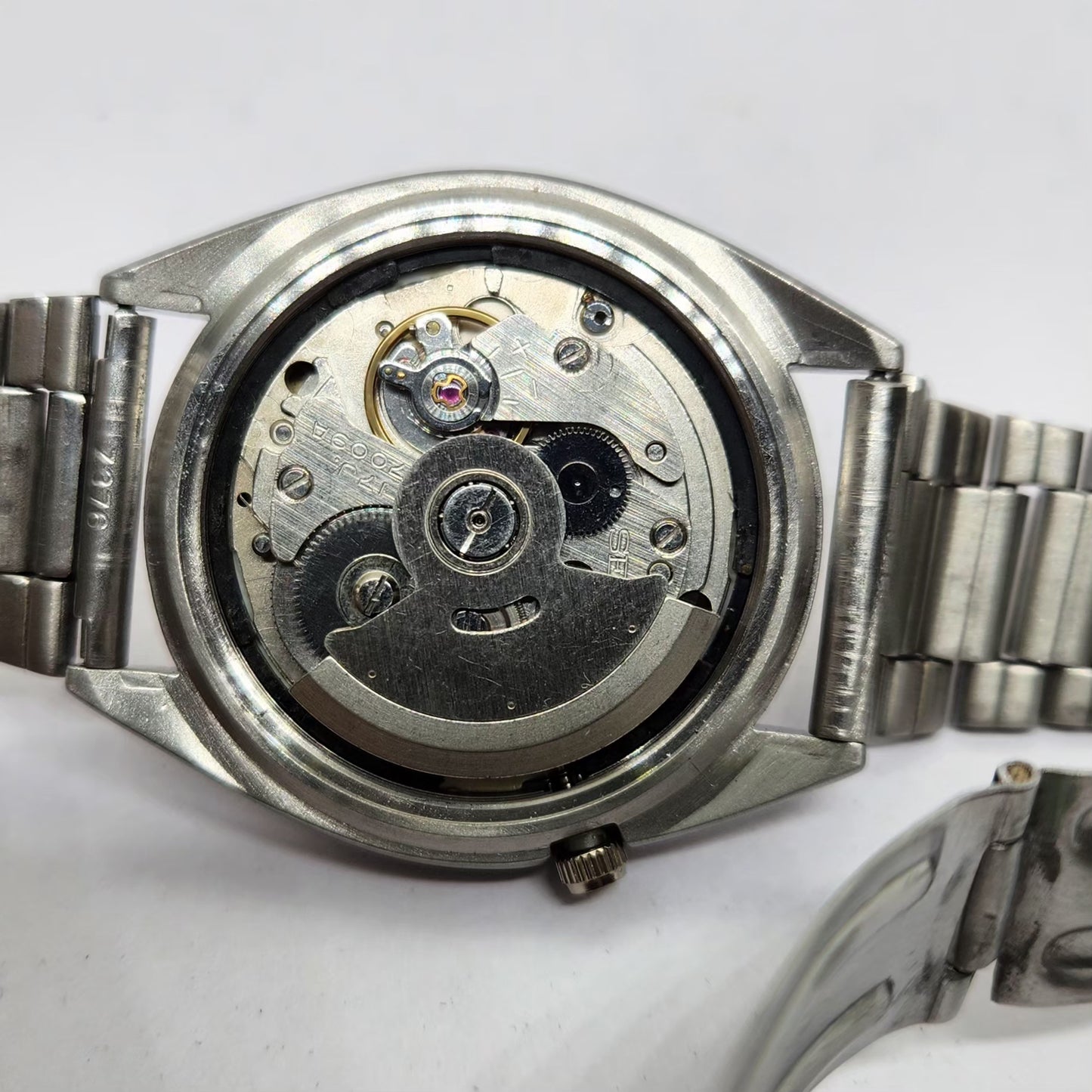 Vintage 1970 Original Seiko 5 Automatic 7019-8180 Gold Face 21 Jewels Day-Date Japanese Men's Wrist Watch OG316