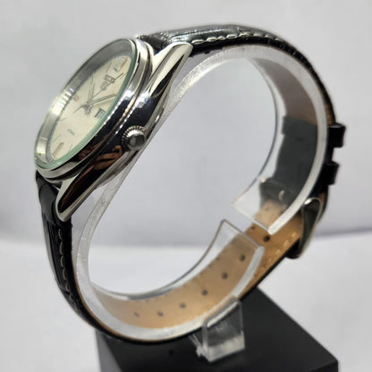 Vintage 1983 Original Seiko 5 Automatic 6309-8900 Silver Face 17 Jewels Day-Date Japanese Men's Wrist Watch OG318
