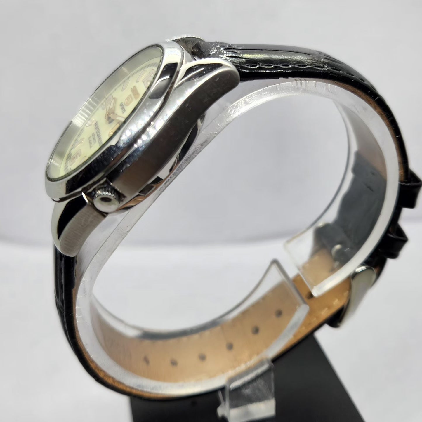 Vintage 2005 Original Seiko 5 Sports Automatic 7s26-0530 Lume Face 21 Jewels Day-Date Japanese Men's Wrist Watch OG320