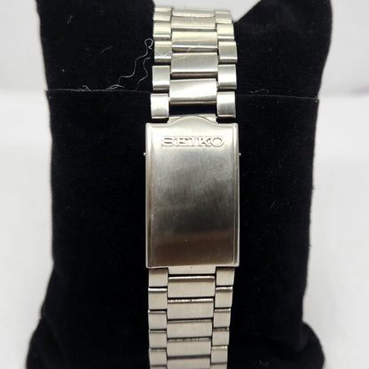 Vintage 1976 Original Seiko 5 Automatic 6309-8220 Black Face 17 Jewels Day-Date Japanese Men's Wrist Watch OG325