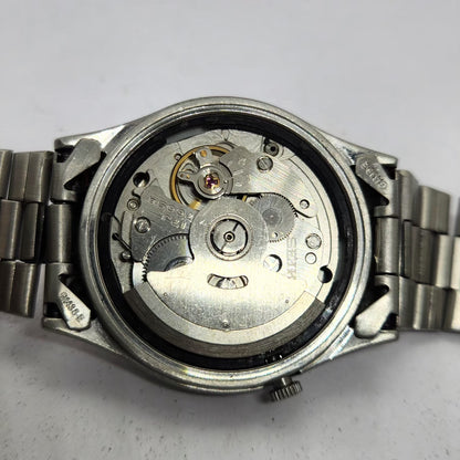 Vintage 1982 Original Seiko 5 Automatic 7009-3041 Black Face 17 Jewels Day-Date Japanese Men's Wrist Watch OG326