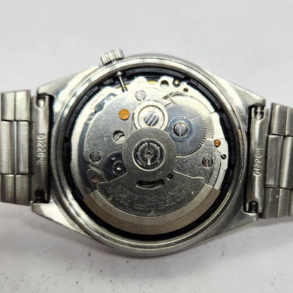 Vintage 1998 Original Seiko 5 Automatic 7S26-6000 Gold Face 21 Jewels Day-Date Japanese Men's Wrist Watch OG327