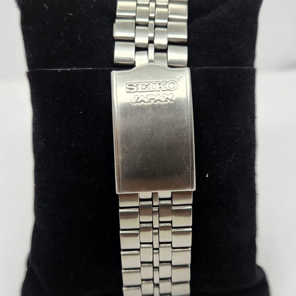 Vintage 1977 Original Seiko 5 Automatic 6309-6240 Silver Face 17 Jewels Day-Date Japanese Men's Wrist Watch OG331