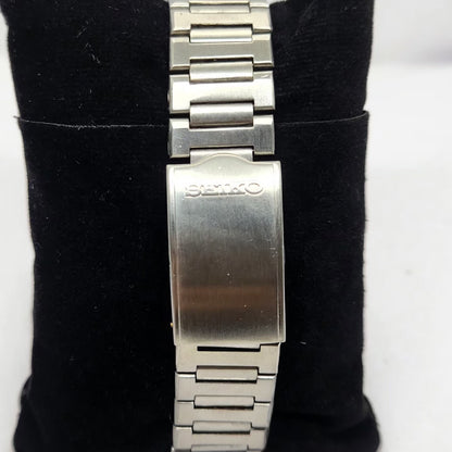 Vintage 1979 Original Seiko 5 Automatic 7009-8530 Black Face 17 Jewels Day-Date Japanese Men's Wrist Watch OG335
