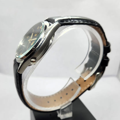 Vintage 1976 Original Seiko 5 Automatic 7009-3040 Black Face 17 Jewels Day-Date Japanese Men's Wrist Watch OG345