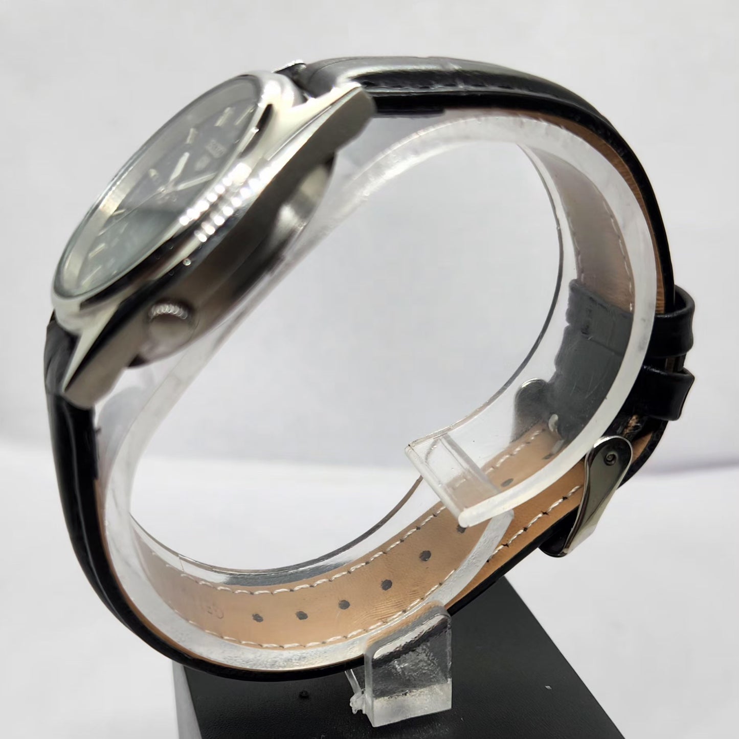 Vintage 1982 Original Seiko 5 Automatic 7009-876A Black Face 17 Jewels Day-Date Japanese Men's Wrist Watch OG353