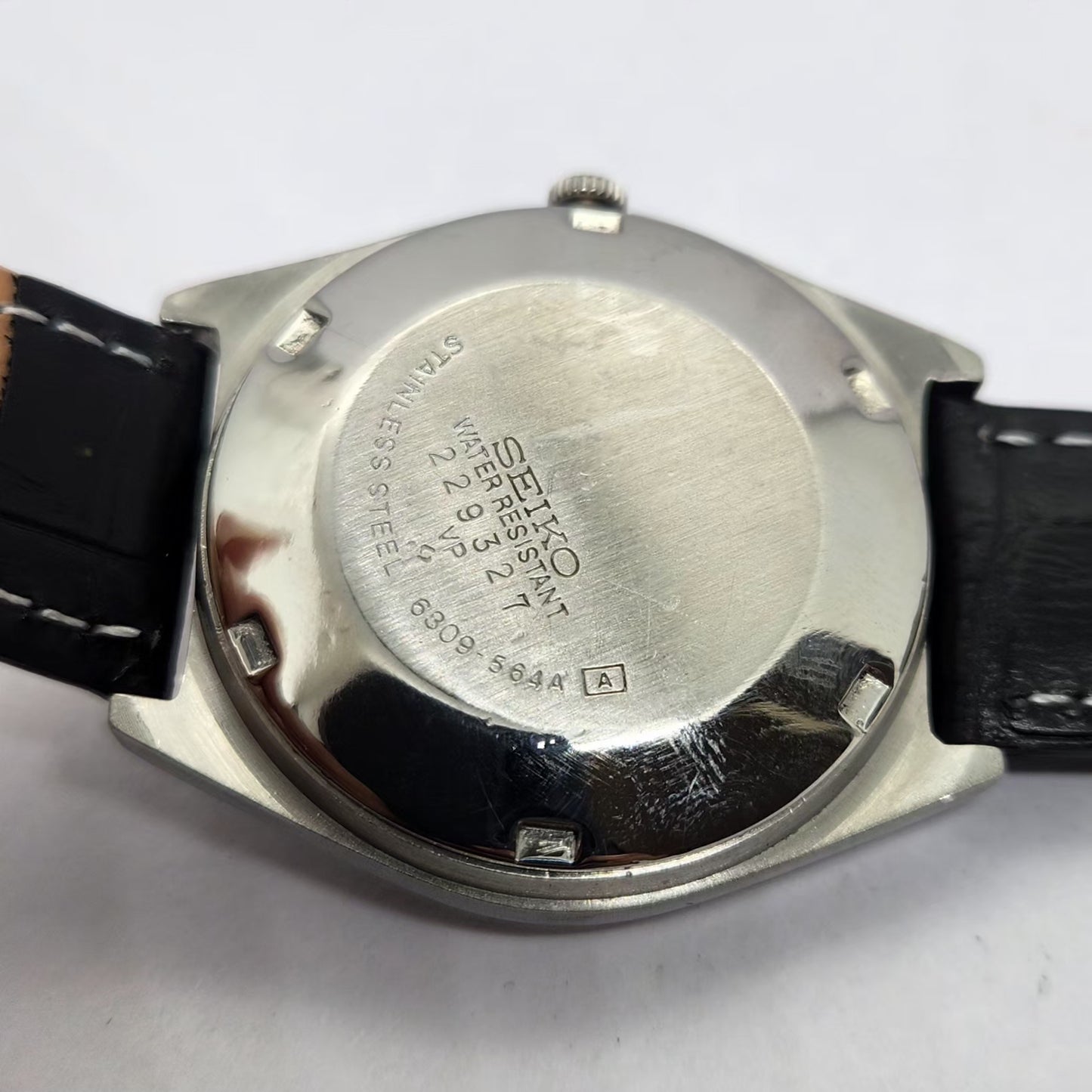 Vintage 1982 Original Seiko 5 Automatic 6309-564A Brown Face 17 Jewels Day-Date Japanese Men's Wrist Watch OG354