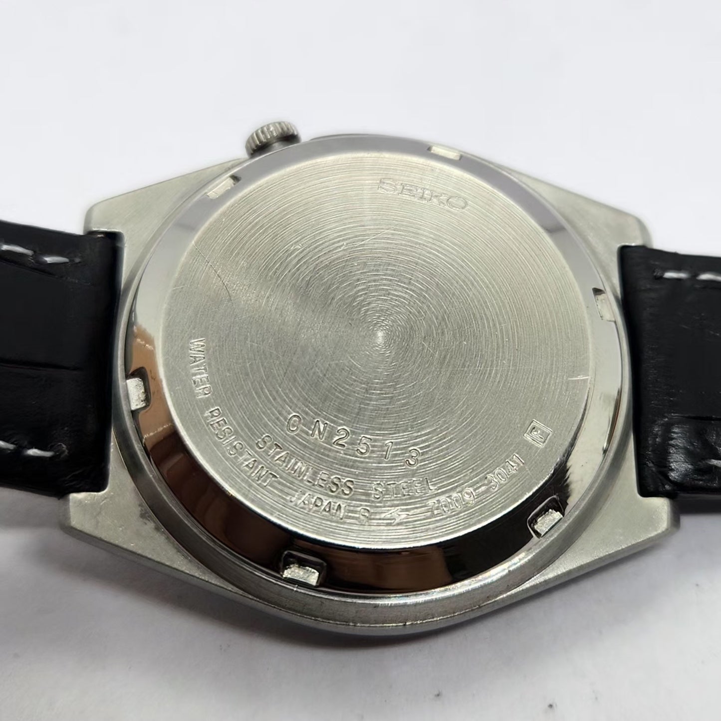 Vintage 1980 Original Seiko 5 Automatic 7009-3041 Beach Face 17 Jewels Day-Date Japanese Men's Wrist Watch OG355