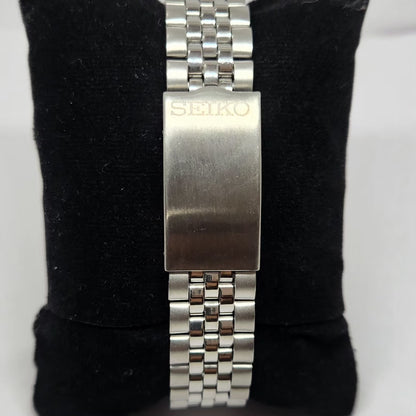 Vintage 2003 Original Seiko 5 Automatic 7S26-0520 White Face 21 Jewels Day-Date Japanese Men's Wrist Watch OG337