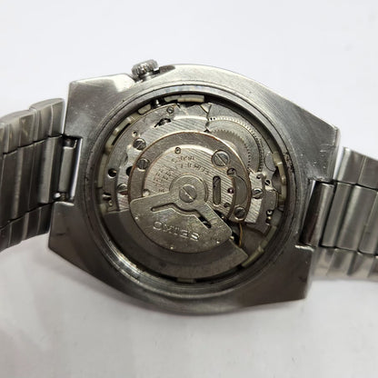 Vintage 1978 Original Seiko 5 Automatic 6309-8170 Black Face 17 Jewels Day-Date Japanese Men's Wrist Watch OG343