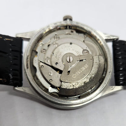 Vintage 1982 Original Seiko 5 Automatic 6349-5030 Silver Face 23 Jewels Day-Date Japanese Men's Wrist Watch OG362