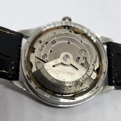 Vintage 1999 Original Seiko 5 Automatic 6309-5270 Black Face 17 Jewels Day-Date Japanese Men's Wrist Watch OG363
