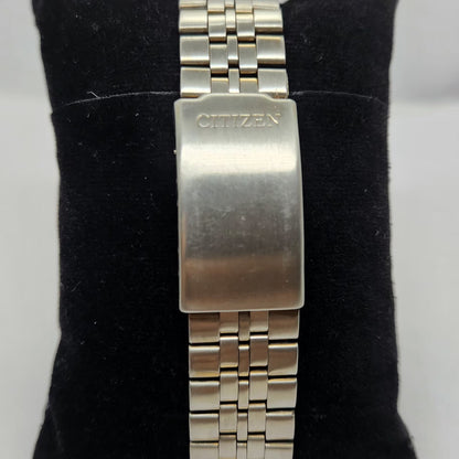 Vintage 1977 Original Citizen Automatic 8200 Brown Face 35MM Day-Date Japanese Men's Wrist Watch CT16