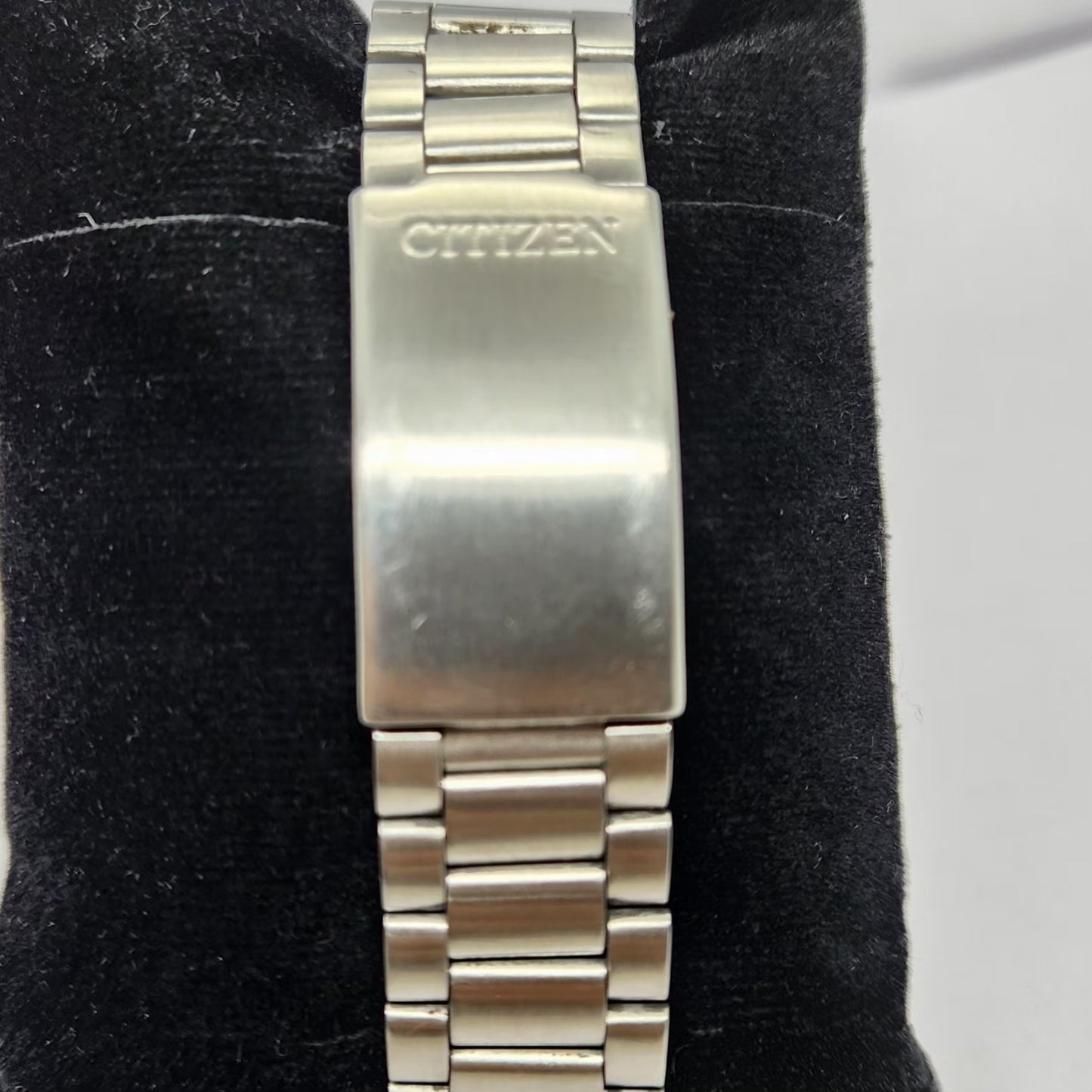 Vintage 1980 Original Citizen Automatic 8200 Grey Face 32MM Case Day-Date Japanese Men's Wrist Watch CT20