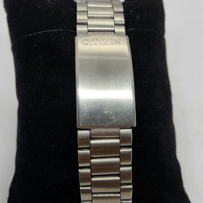 Vintage 1982 Citizen Automatic 8200 Red Face 35MM Case Day-Date New Dial Men's Wrist Watch CT24