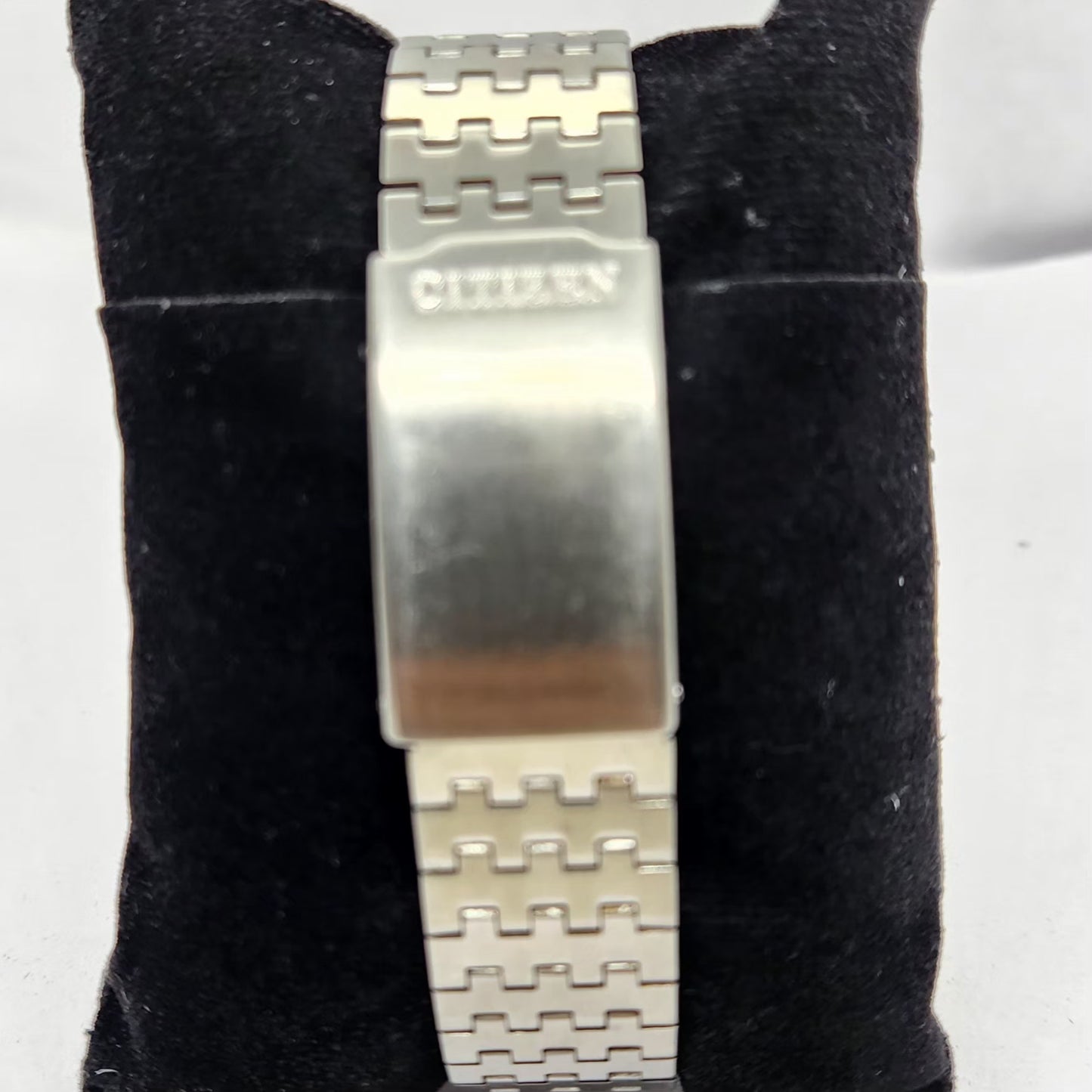 Vintage 1981 Original Citizen Automatic 8200 Black Face 34MM Case Day-Date Japanese Men's Wrist Watch CT26