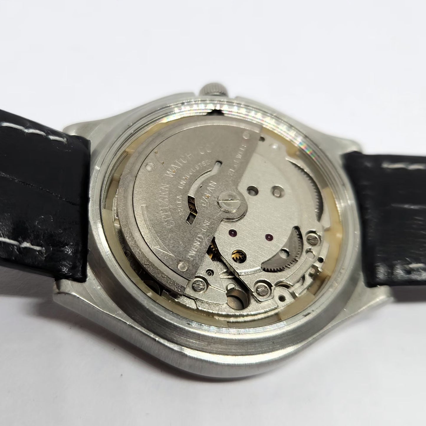 Vintage 1981 Original Citizen Automatic 8200 Gold Face 36MM Case Day-Date Japanese Men's Wrist Watch CT29