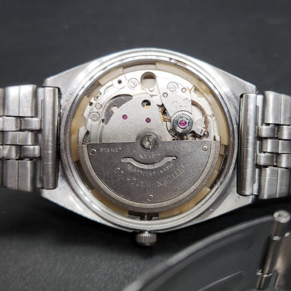 Vintage 1981 Original Citizen Automatic 8200 Gold Face 34MM case Day-Date Japanese Men's Wrist Watch CT80