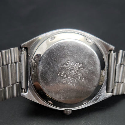 Vintage 1983 Original Citizen Automatic 8200 Gold Face 35MM case Day-Date Japanese Men's Wrist Watch CT118