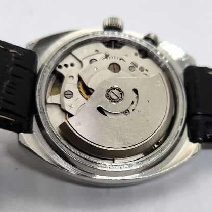 Vintage Ricoh R31 Automatic White Face New Strap 21 Jewels Day-Date Men's Wrist Watch R13