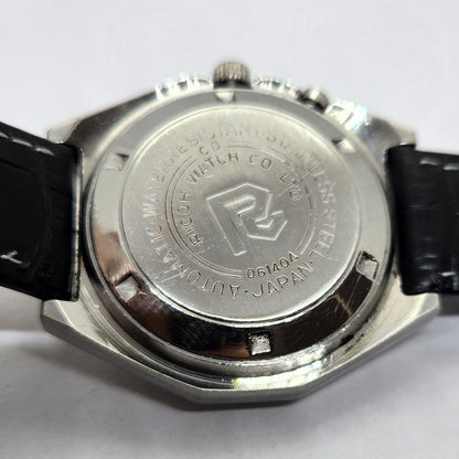 Vintage Ricoh R31 Automatic Brown Face New Strap 21 Jewels Day-Date Men's Wrist Watch R19