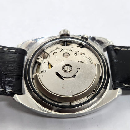 Vintage Ricoh R31 Automatic Green Face New Strap 21 Jewels Day-Date Men's Wrist Watch R28