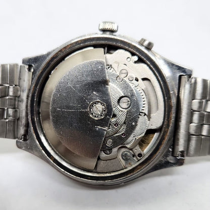 Vintage Ricoh R31 Yellow Face Automatic 21 Jewels Jubliee Bracelet Men's Wrist Watch R29