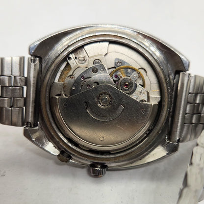 Vintage Ricoh R31 White Face Automatic 21 Jewels Jubliee Bracelet Men's Wrist Watch R31